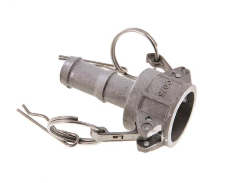 K-Dose mit Schlauchtülle Aluminium - Typ C