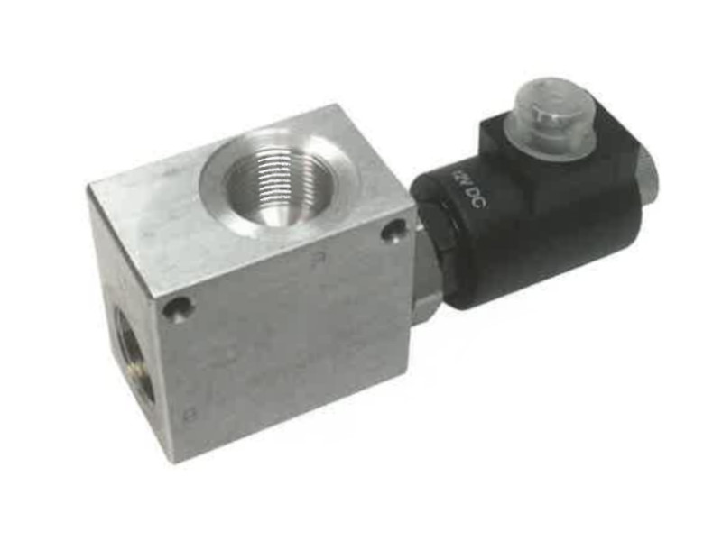 2/2-Wege Elektromagnetventil Durchfluss 80 l/min Stahl