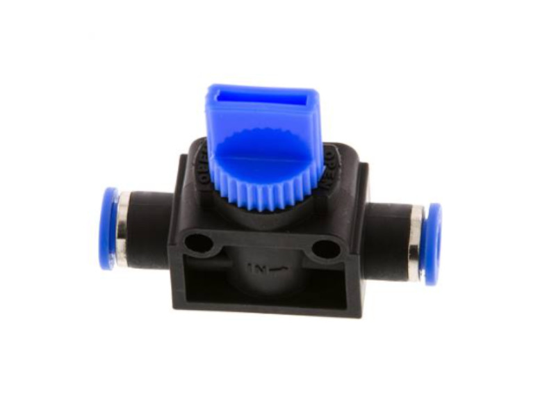 3/2-Wege Absperrventil Steckverbinder 10mm - 10mm IQS-Standard