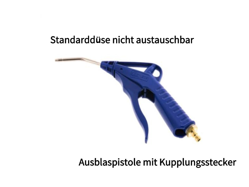fein dosierbare Ausblaspistole Innengewinde IG G 1/4" mit Standarddüse VR austauschbar