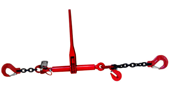 1-teiliges Zurrkette-System  mit Ratschenlastspanner  
