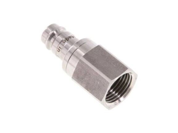 Kupplungsstecker IG G 3/8" NW 10 Edelstahl 1,4404