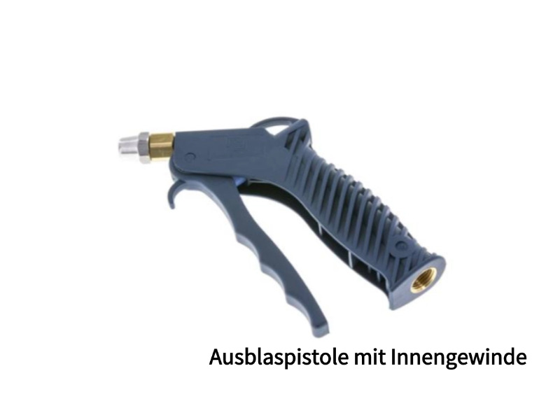dosierbare Ausblaspistole Innengewinde IG G 1/4" mit Lärmschutzdüse Kunststoff
