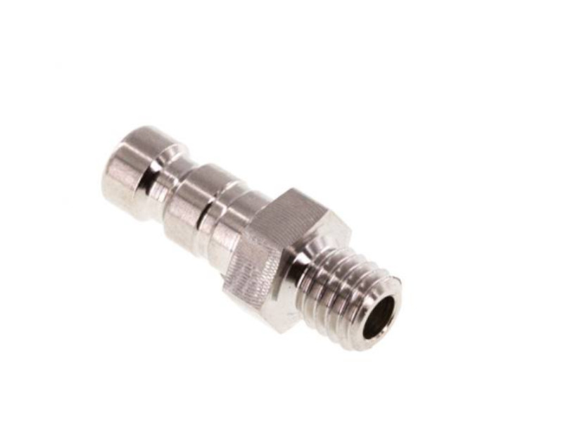 Kupplungsstecker AG M 5 NW 2,7 Edelstahl 1.4404