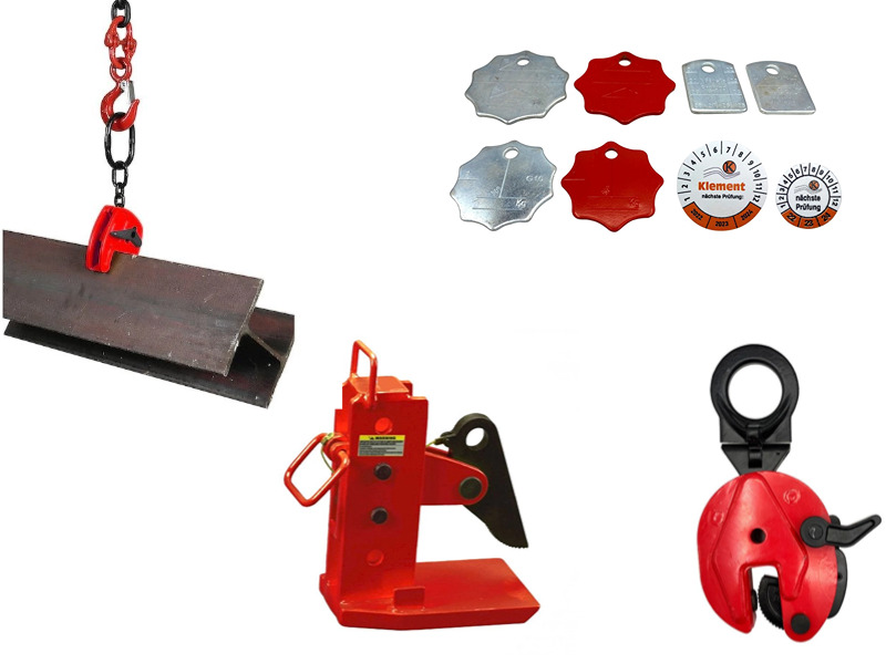 Prüfgebühr Hebeklemme / Blechgreifer / Blechklaue