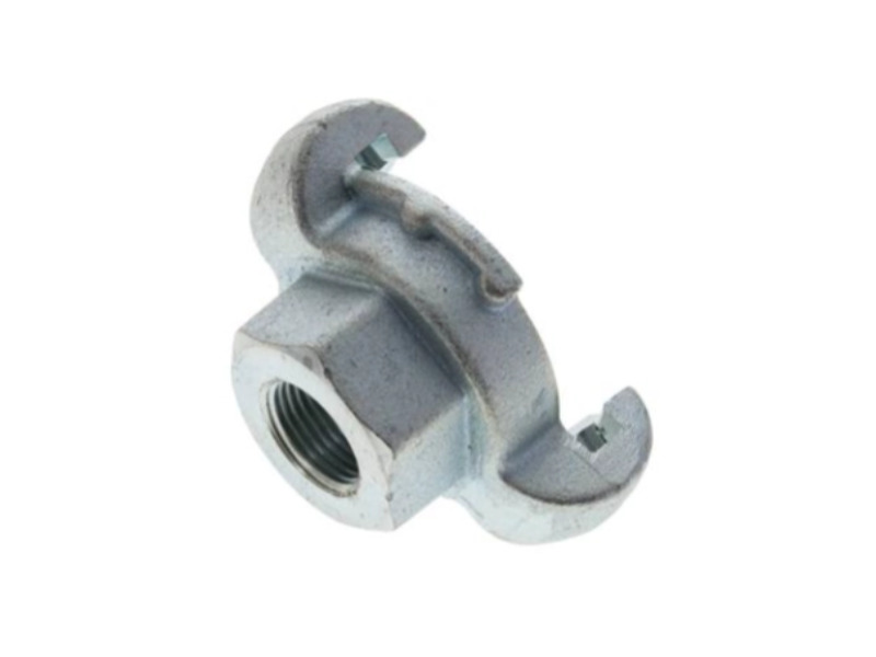 Kompressorkupplung DN 19 IG  Rp 1/2" Klauenweite 42mm Dichtung NBR Stahl verzinkt