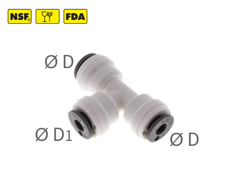 T-Steckverbinder IQS-LE (Inch)