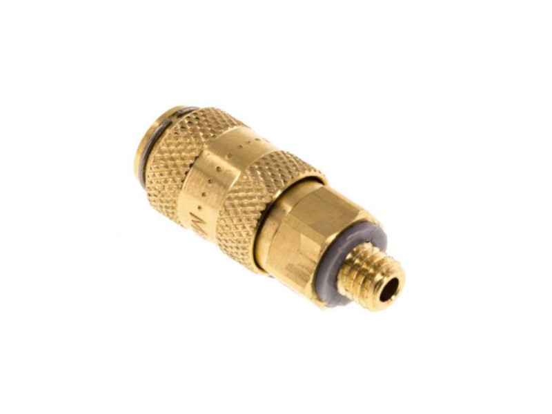 Kupplungsdose AG M 5 NW 2,7 Messing