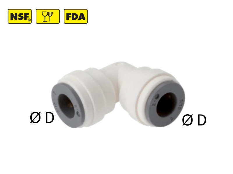 Winkel Steckverbinder IQS-LE (metrisch)