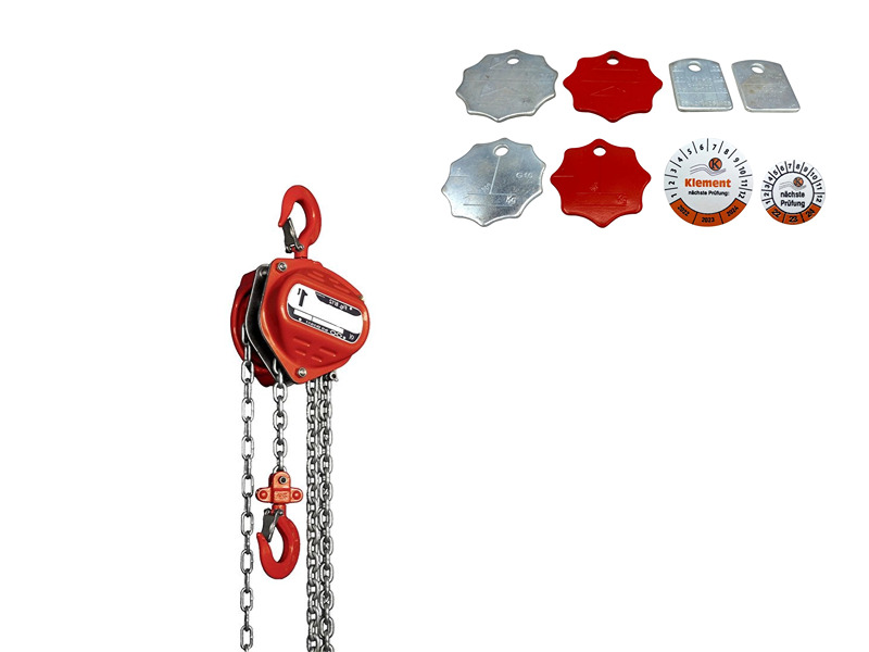 Prüfgebühr Handkettenzug / Stirnradflaschennzug 