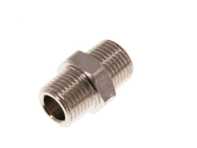 AG R zöllig kegelig Messing vernickelt