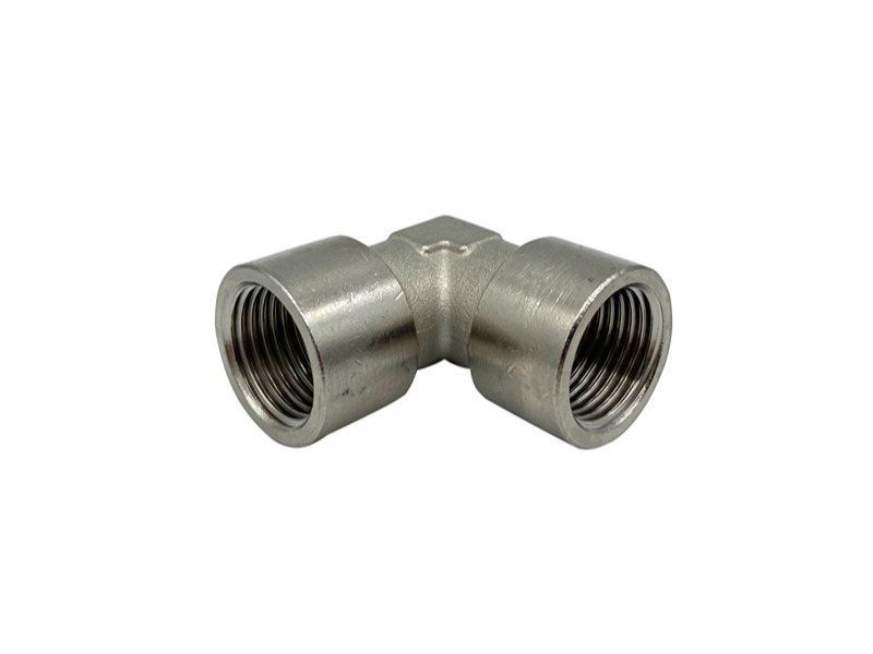 90° Winkelverschraubung IG G 1/8" Messing vernickelt