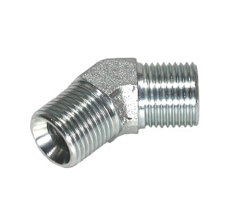 Winkel-Verschraubung 45° AG G 1"