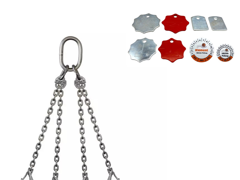 Prüfgebühr - Rissfreiheitsprüfung für 4-Strang Kette