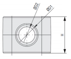 STAUFF Schellenkörper BG 5 Schlauch 36 mm