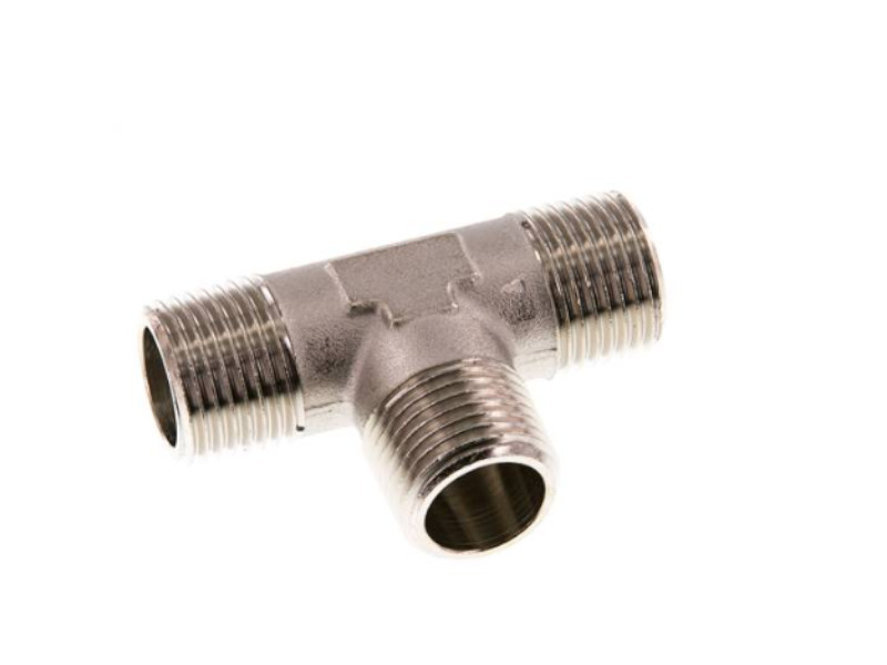 AG R zöllig kegelig Messing vernickelt