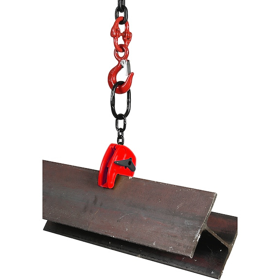 Blechgreifer Typ "McBULL" Tragfähigkeit 3.000kg Greifbreite 0-30mm Gewicht: 15 kg