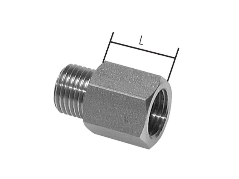 AG / IG G zöllig zylindrisch Edelstahl 1.4571