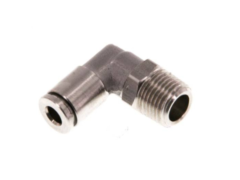 90° Winkel Steckverschraubung AG R 1/8" - 8 mm IQS-ES positionierbar