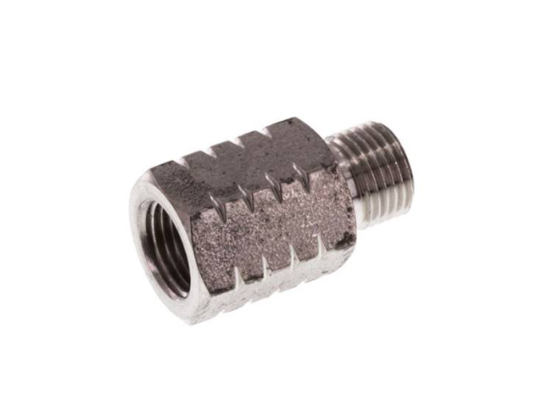 Reduziernippel AG G 1/4" - IG 1/4" NPT Messing