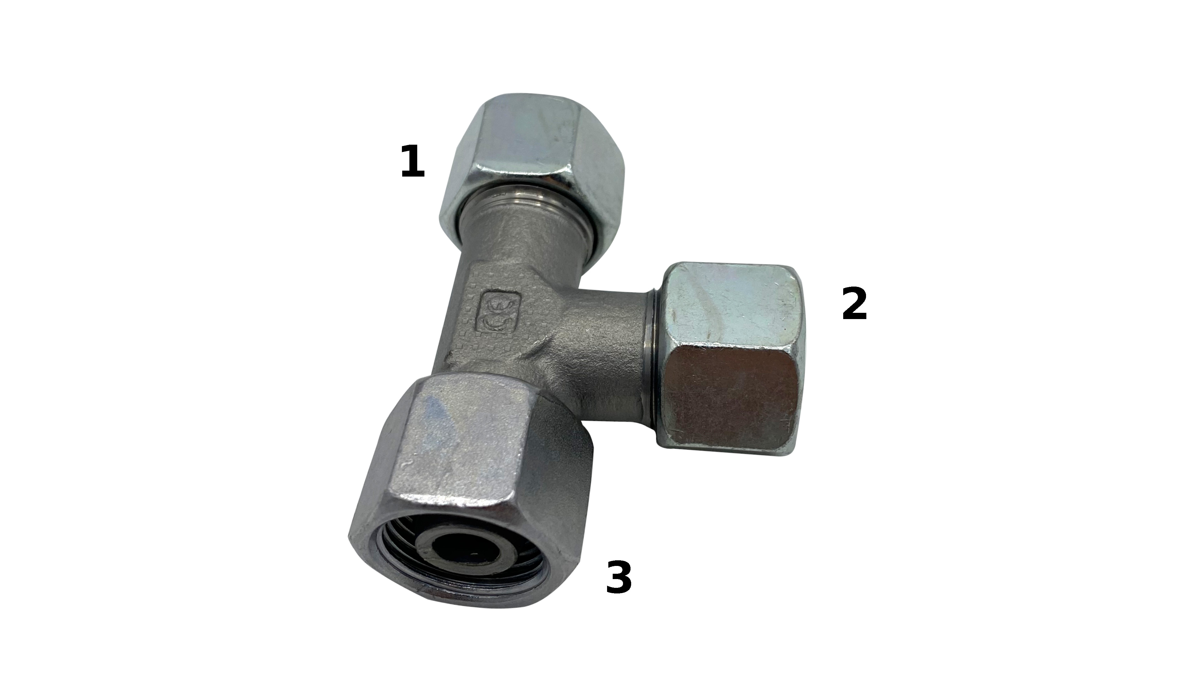 Einstellbare L-Verschraubung 38 S