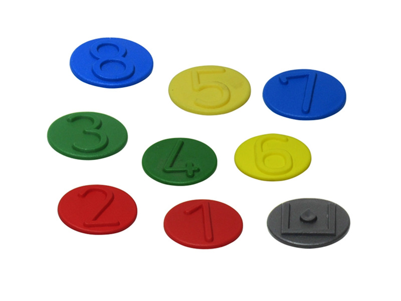 Markierungsclips für Muffe mit Schiebehülse und Deckel