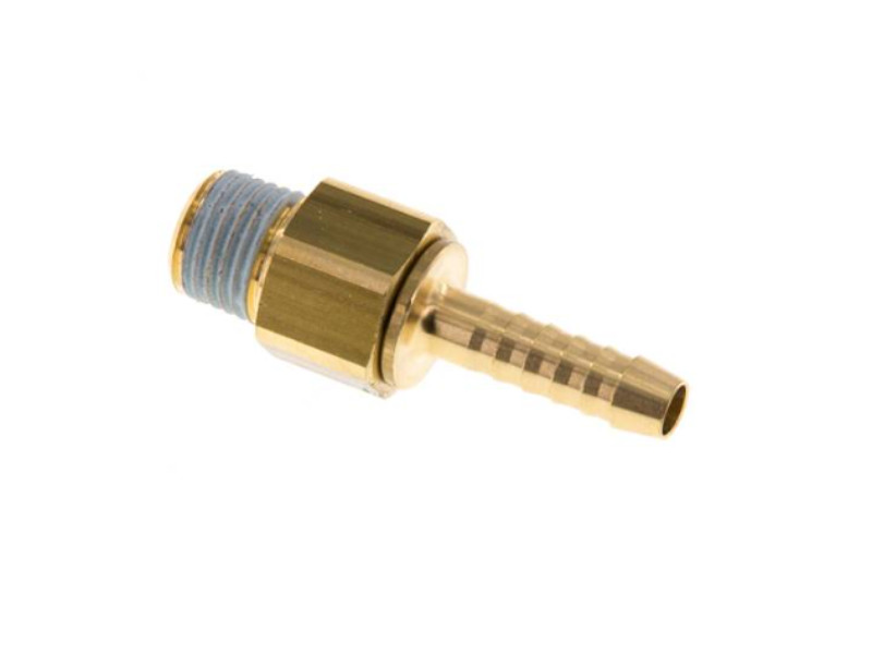 Gewindetülle drehbar AG R 1/4" - 6 mm Messing 