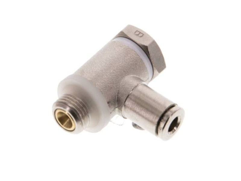 Hohlschraubenbauform mit Schlitzschraube zuluftregelnd AG G 1/4" - 10mm IQS-MSV