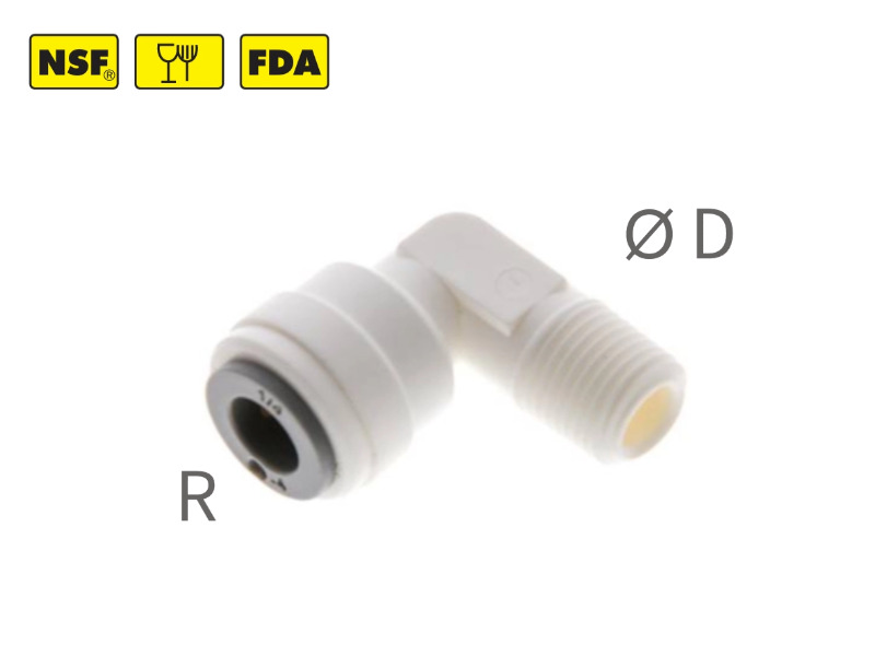 AG R zöllig kegelig IQS-LE (Inch)