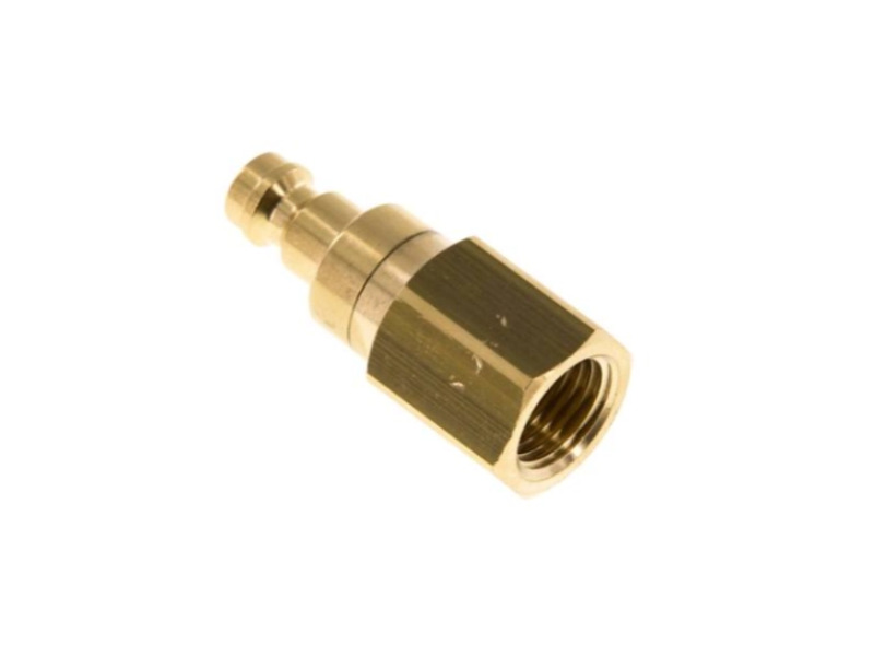 Kupplungsstecker beidseitig absperrend IG G 3/8" NW 5 Messing