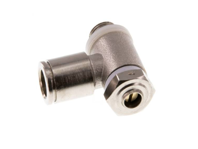 Hohlschraubenbauform mit Schlitzschraube zuluftregelnd AG G 1/4" - 10mm IQS-MSV