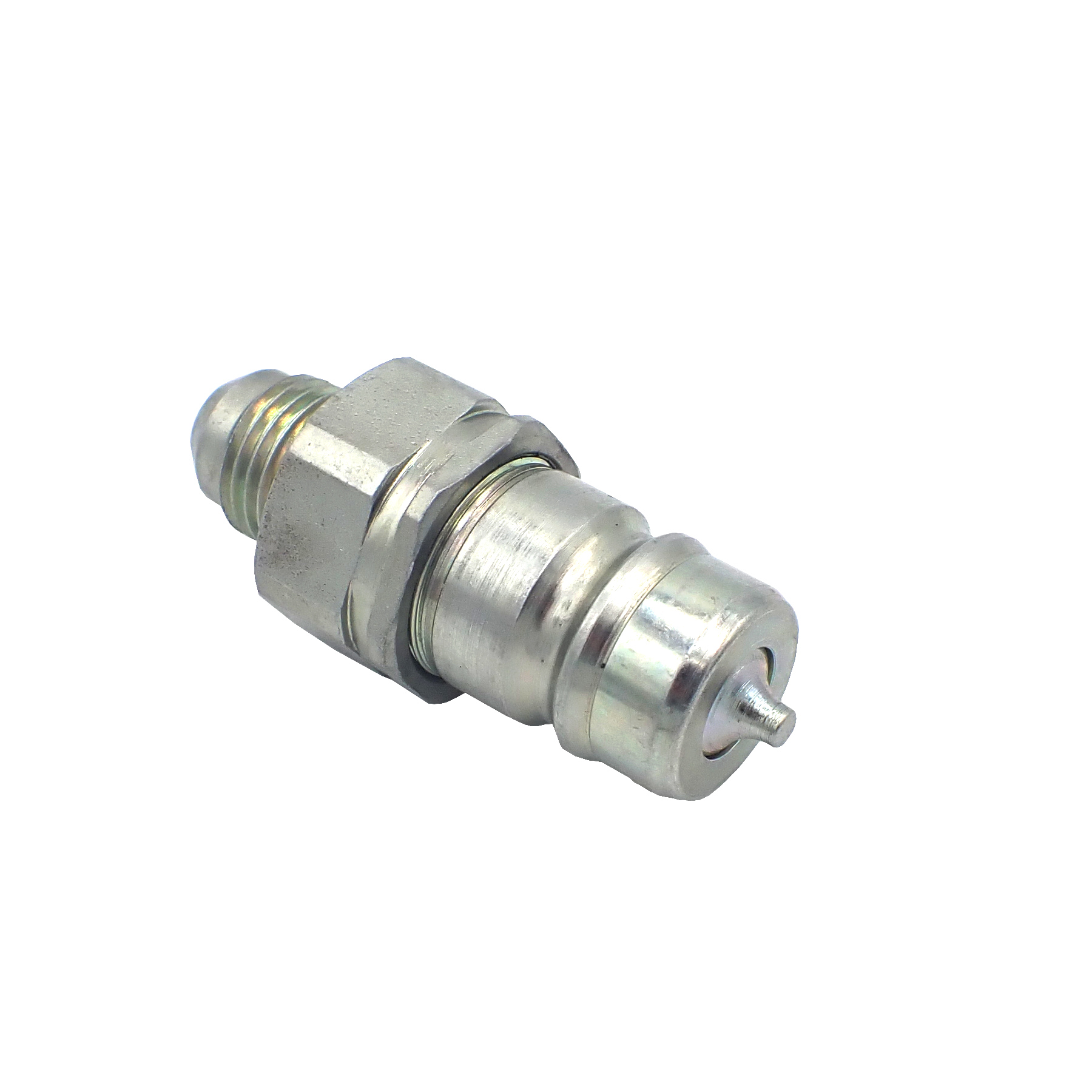 Steckkupplung  Stecker AG JIC amerikanisches Normgewinde UNF / UN