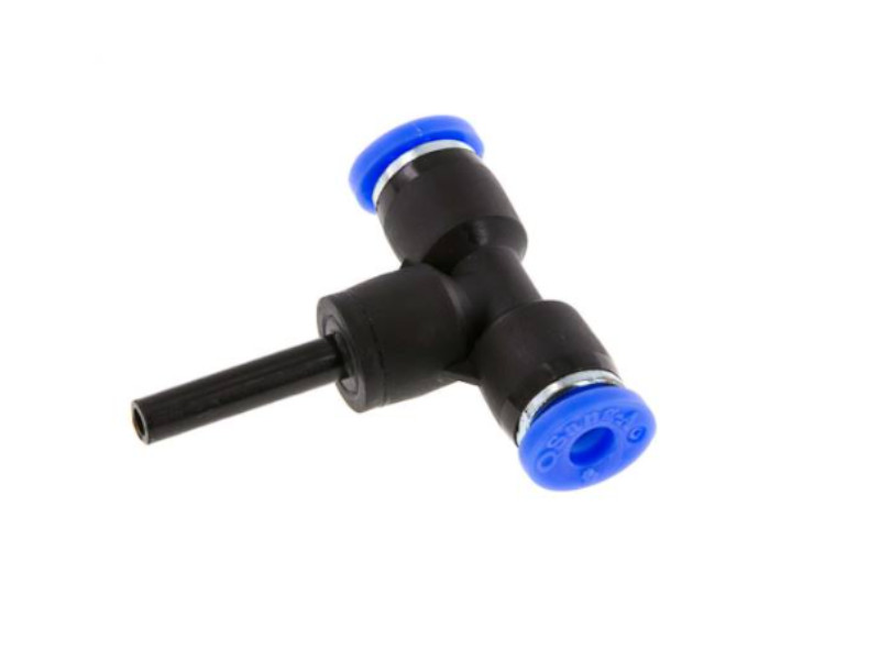 T-Steckverbinder mit Stecknippel 12 mm IQS-Standard