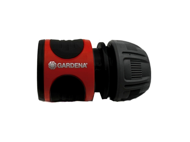 Gardena Kupplungsdose mit Schlauchanschluss und Wasserstop