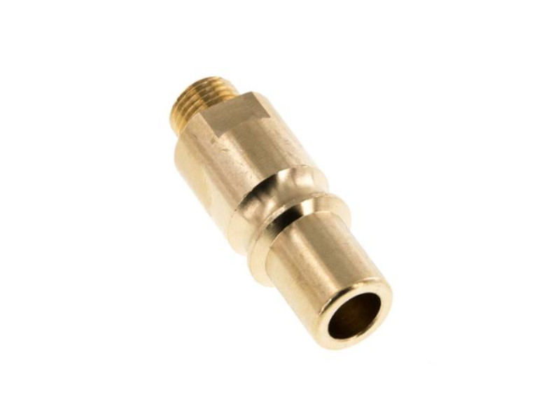 Kupplungsstecker AG G 1/4" NW 12 Messing