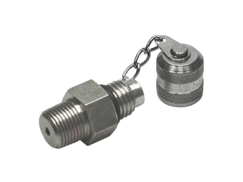 Einschraub-Messanschluss M 16x2 AG zöllig NPT