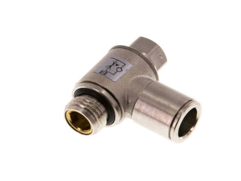 kompakt mit Schlitzschraube zuluftregelnd AG G 1/4" - 12mm IQS-MSV