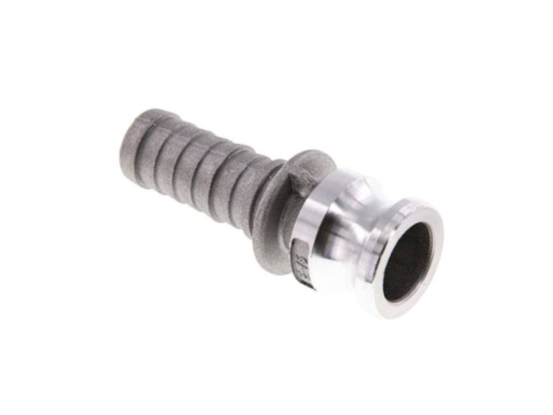 K-Stecker mit Schlauchtülle Aluminium - Typ E