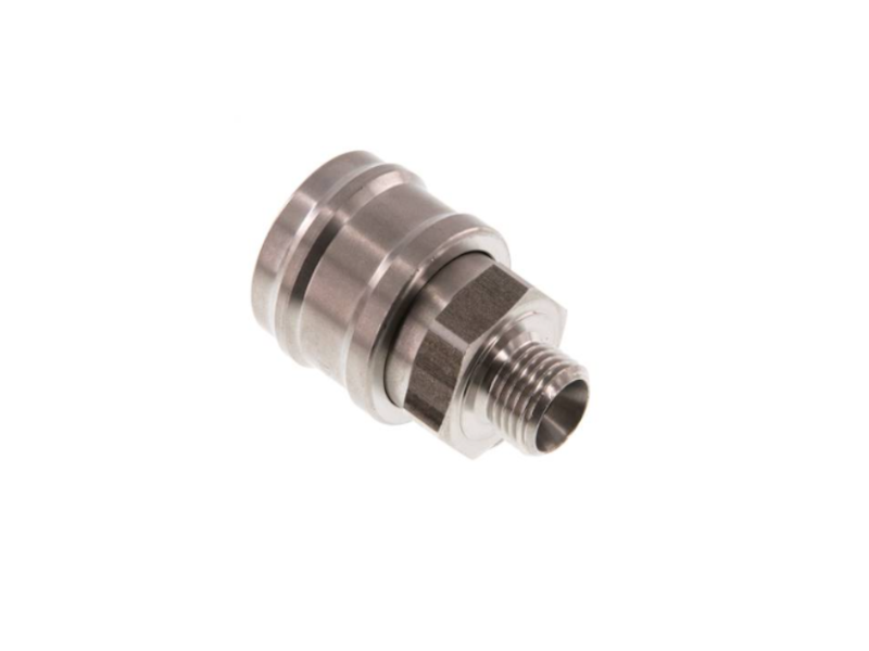 Kupplungs-Dose Edelstahl 1.4305 AG G zöllig zylindrisch