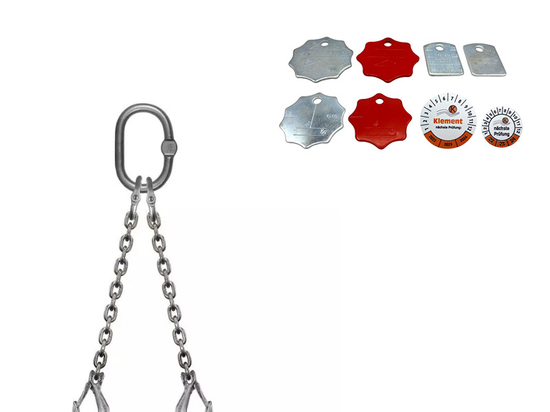 Prüfgebühr - Rissfreiheitsprüfung für 2-Strang Kette