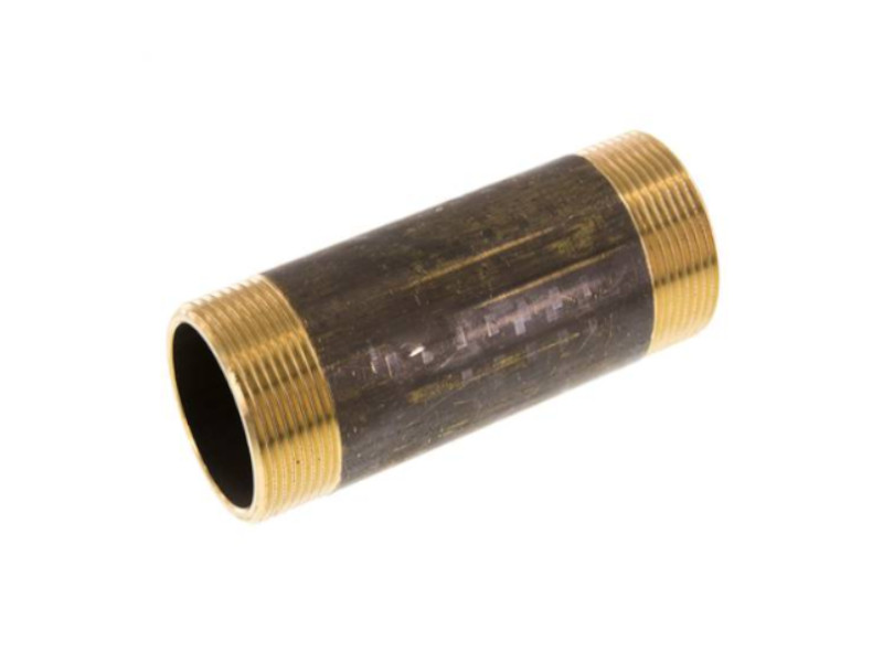 Rohrnippel Messing PN 16 bar AG G 1 1/2" 