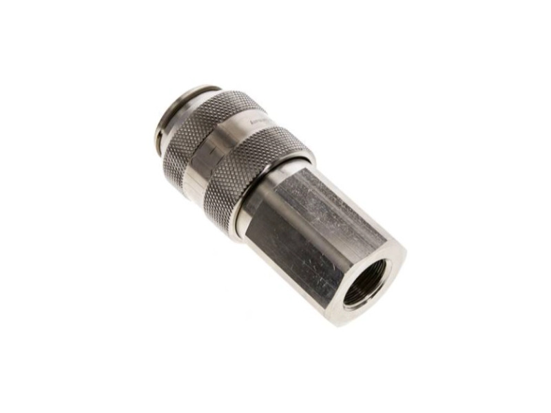 Kupplungsdose für Secker mit und ohne Absperrung IG G 3/4" NW 15 Messing vernickelt