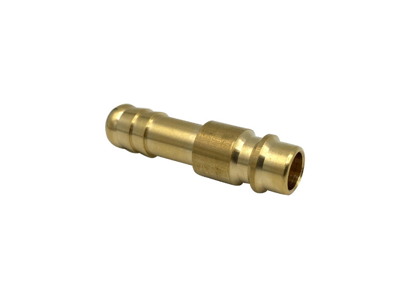 Kupplungs-Stecker Messing mit Schlauchanschluss