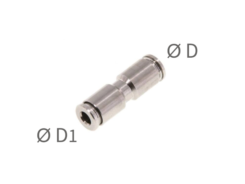 Gerader Steckverbinder IQS-ES (auch reduzierend)