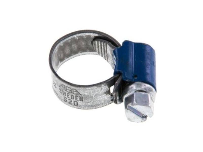 Schneckengewinde-Schelle W1 Bandbreite 9mm Stahl ABA
