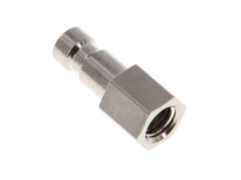 Kupplungsstecker IG M 5 NW 2,7 Edelstahl 1.4404