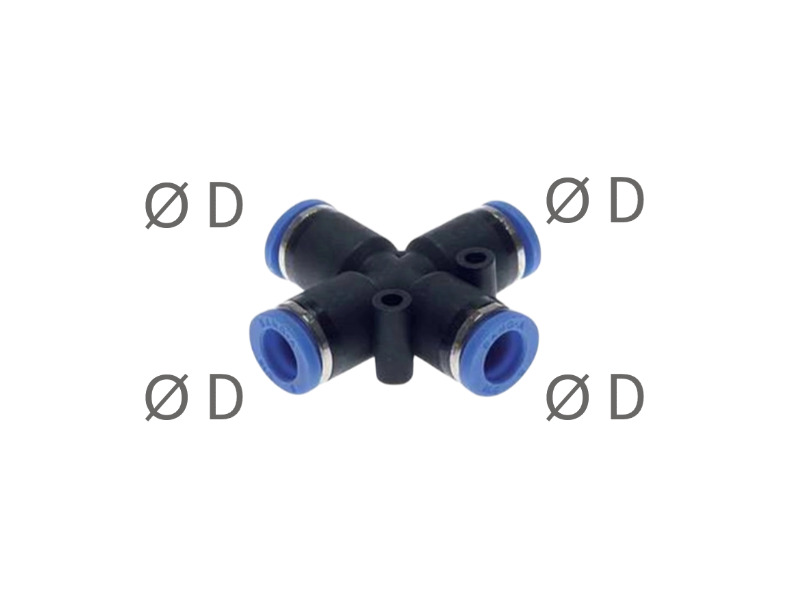 Kreuz-Steckverbinder IQS-Mini