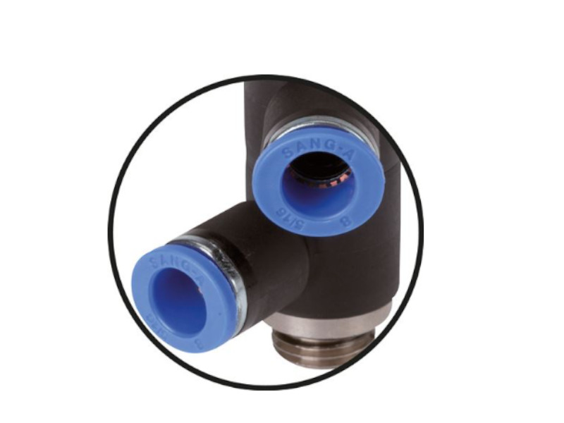 3-fach Steckverschraubung AG G 1/8" - 3x6mm IQS-Standard