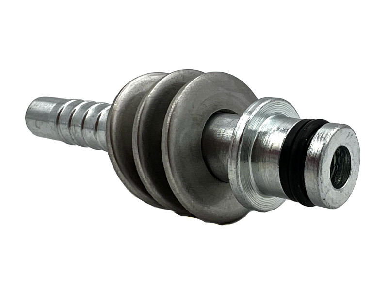 WG-Pressnippel Stecknippel DN 10 Steck Ø 11mm Stecklänge 10mm  mit Lager drehbar Edelstahl