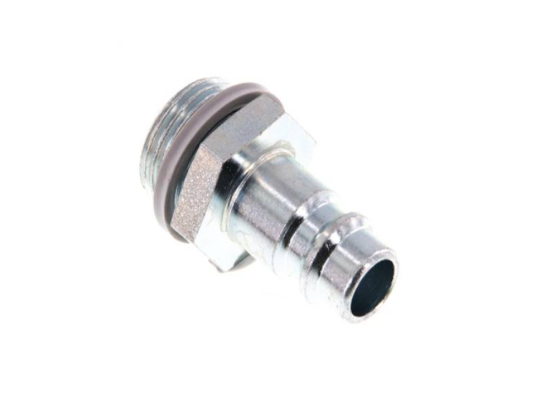 Kupplungsstecker AG G 1/8" NW 7,2 Stahl gehärtet & verzinkt